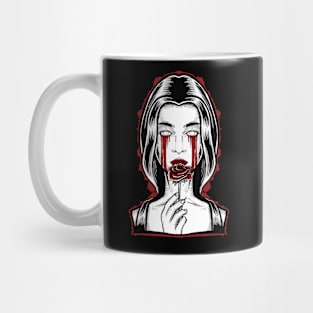 Sad girl Mug